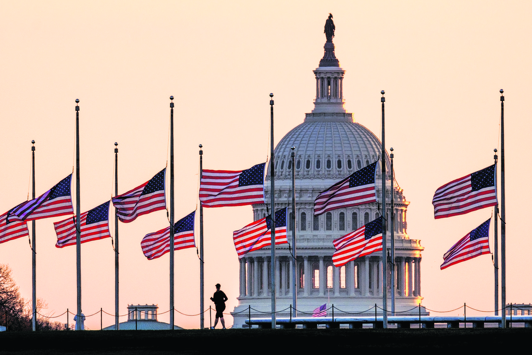 j david ake ap lowered to half staff in honor of former senate majority