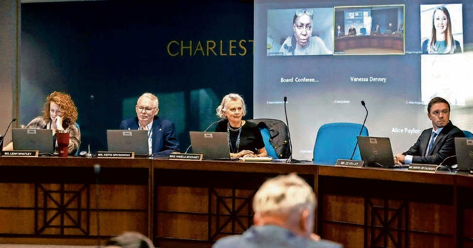 andrew j whitaker staff the charleston county school board voted to ...