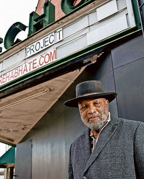 andrew j whitaker staff the rev david kennedy in front of the echo ...